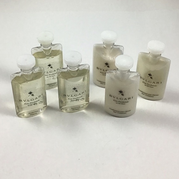 BVLGARI 2.5 Fl Oz Shampoo Eau Parfumee Au The Blanc White Tea (2.5 Fl Oz Pack of 3)